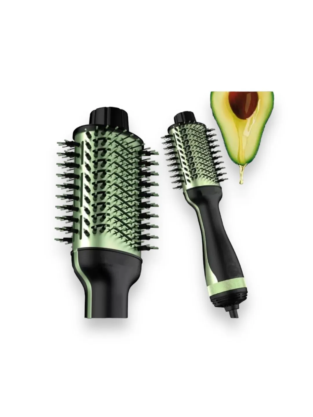 Cepillo Secador Voluminizador Aguacate Y  Macadamia One-step Hair Dry 